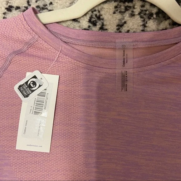 Outdoor Voices seamless long sleeve top SeamlessPique Longsleeve - Picture 6 of 6